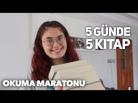 OKUMA MARATONU | 5 Günde 5 Kitap Okudum!