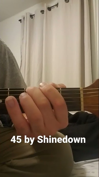how-to-play-45-from-shinedown-shorts-new-youtube