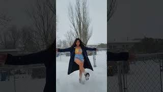 look how nice snow viral trending funnyvideo