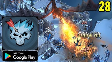 Best Strategy Rts Tower Defense Game Mobile Age of Frostfall Android Gameplay Part 28