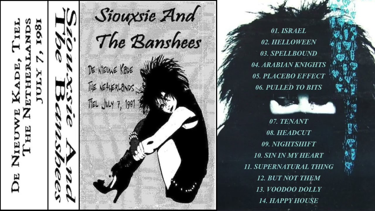 Siouxsie & the Banshees | LIVE 1981/7/7 - Bootleg Cassette - YouTube