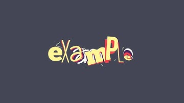 Animated Typeface (After Effects Template)
