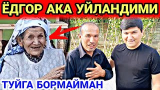 КАЛТАК БИЛАН УРАДИГОН ЭНА...ЁДГОР АКА УЙЛАНДИМИ...