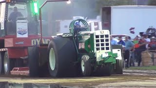 Super Stock Tractors pulling in Springfield, OH - OSTPA Tractor Pulling 2011