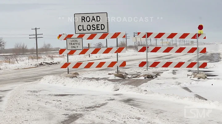 12-14-2022 Ogallala, NE  -  Digging Out As Ground Blizzard Begins