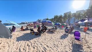 Walk with Beautiful Views😍 Sunny Brazil Beach Vibes -  Copacabana, Ipanema &amp; Leblon 2026