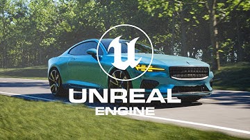Polestar 1 Unreal Engine 5 Path Tracing