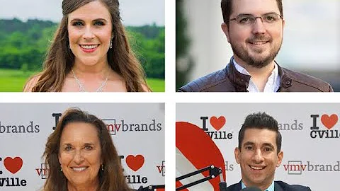 Kathryn Goodman And Mike Kropf On The Virginia Wed...