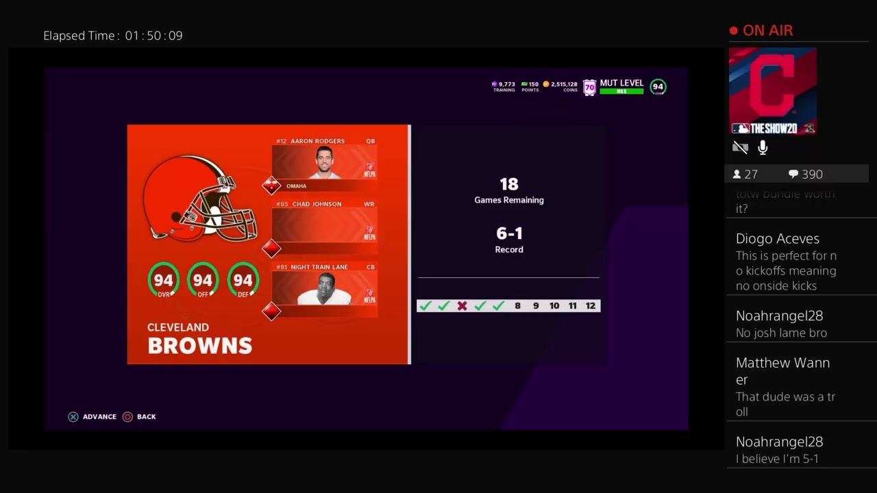 MUT 21: Weekend League RAGE with 96 Rodgers, 95 Lee Roy, 93 Janikowski,