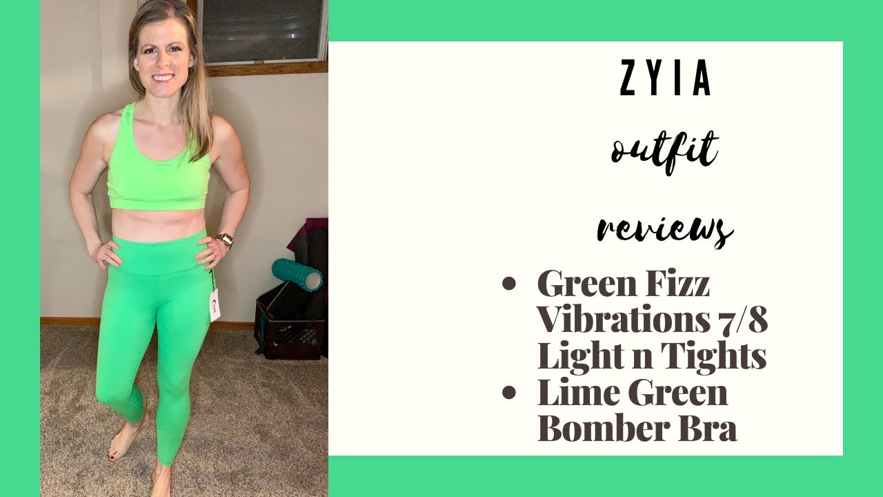 Green Fizz Vibrations Leggings 