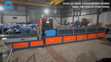 Automatic Rolling Shutter Strip Machine TURBULENCE-SRC-15 ShutterPattiMachine Rolling ShutterMachine