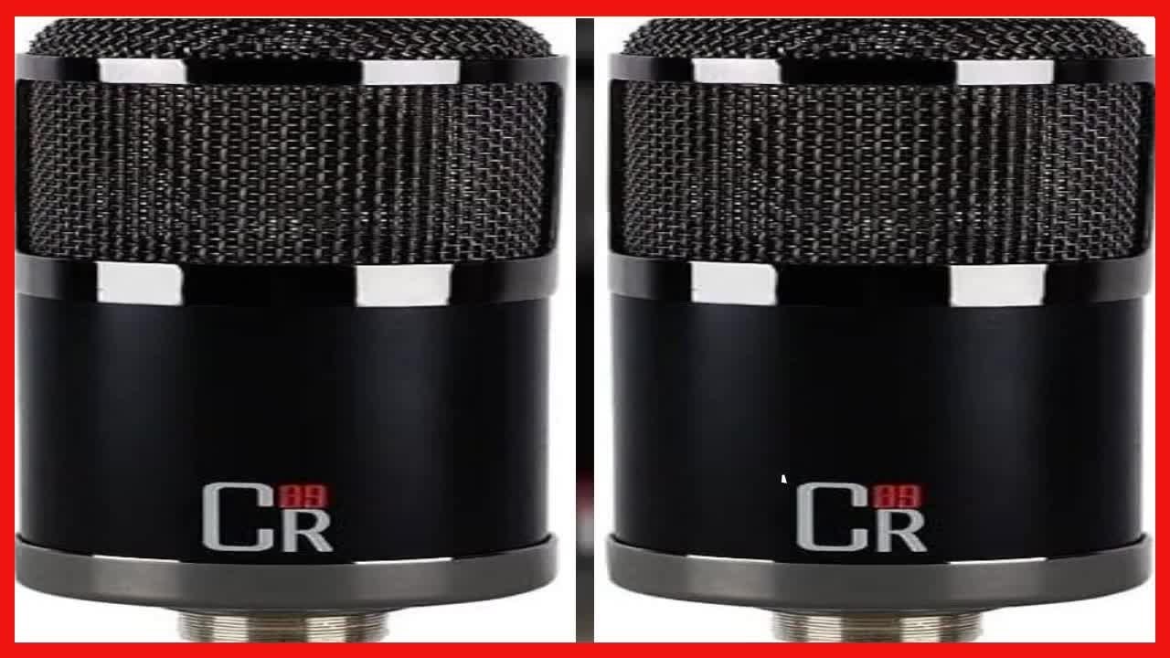 MXL CR89 Premium Low Noise Condenser Microphone with Shock Mount