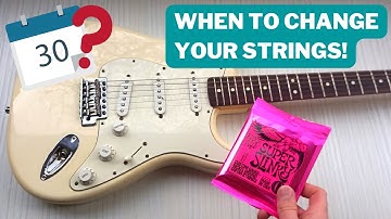 How Often Should You Change Your Guitar Strings?
