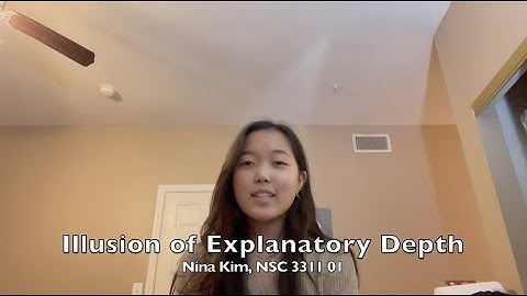 Illusion of Explanatory Depth Experiment