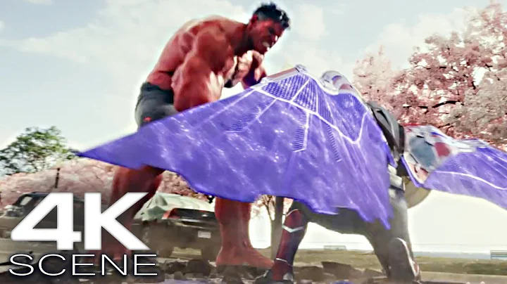 Red Hulk Vs Captain America (2025) Fight Scene | CAPTAIN AMERICA: BRAVE NEW WORLD Movie Clip 4K UHD