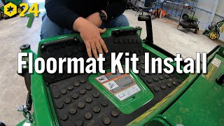 How to Install Floormat Kit on John Deere Z7 Mowers