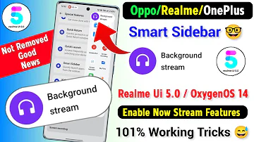 Oppo/Realme/OnePlus Background Stream Problem Solve | Enable Background Stream Features in Realme
