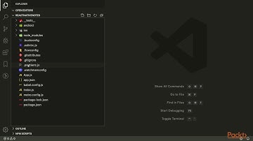 React Native Projects: Setup and Review a Project Created with the react-native-cli | packtpub.com