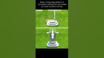 Counters Are Better Stairs | No CC/Mods | Part 1 - The Sims 4 #shorts