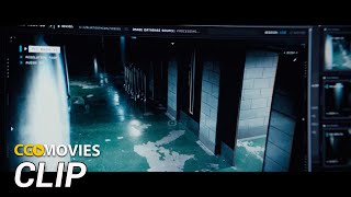 The Amateur 2025 Go Towards The Stairwell Clip Rami Malek