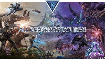 Genesis Part 2 Creatures!  Quick look and spawn codes [in description] Ark Survival Evolved New DLC