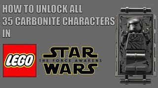 All Carbonite - LEGO Star Wars The Awakens - YouTube