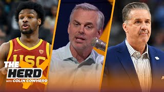 John Calipari bolts for Arkansas after 15 seasons with Kentucky, Bronny to NBA? | CBB | THE HERD