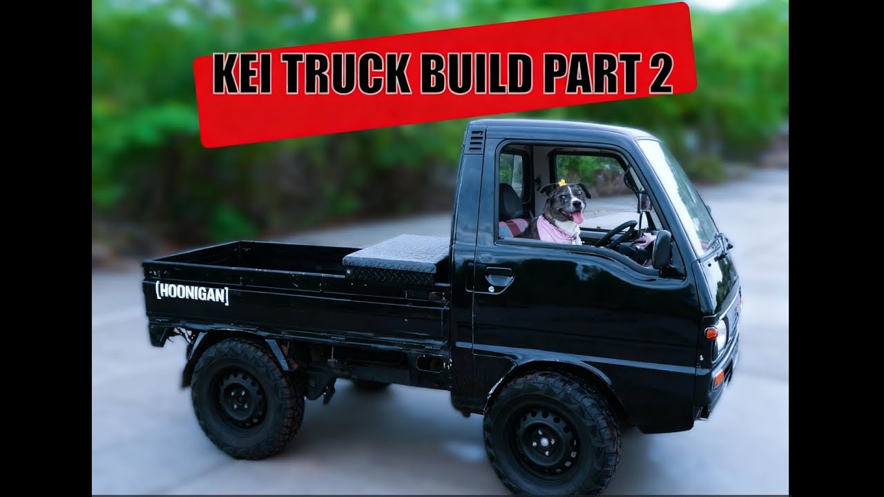 Kei Truck Build part 2 exhaust