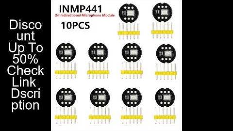 1-10PCS INMP441 Omnidirectional Microphone Module I2S Interface Low Power MEMS High Precision Digita