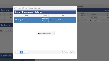 Linking Google Classroom to Aeries Gradebook