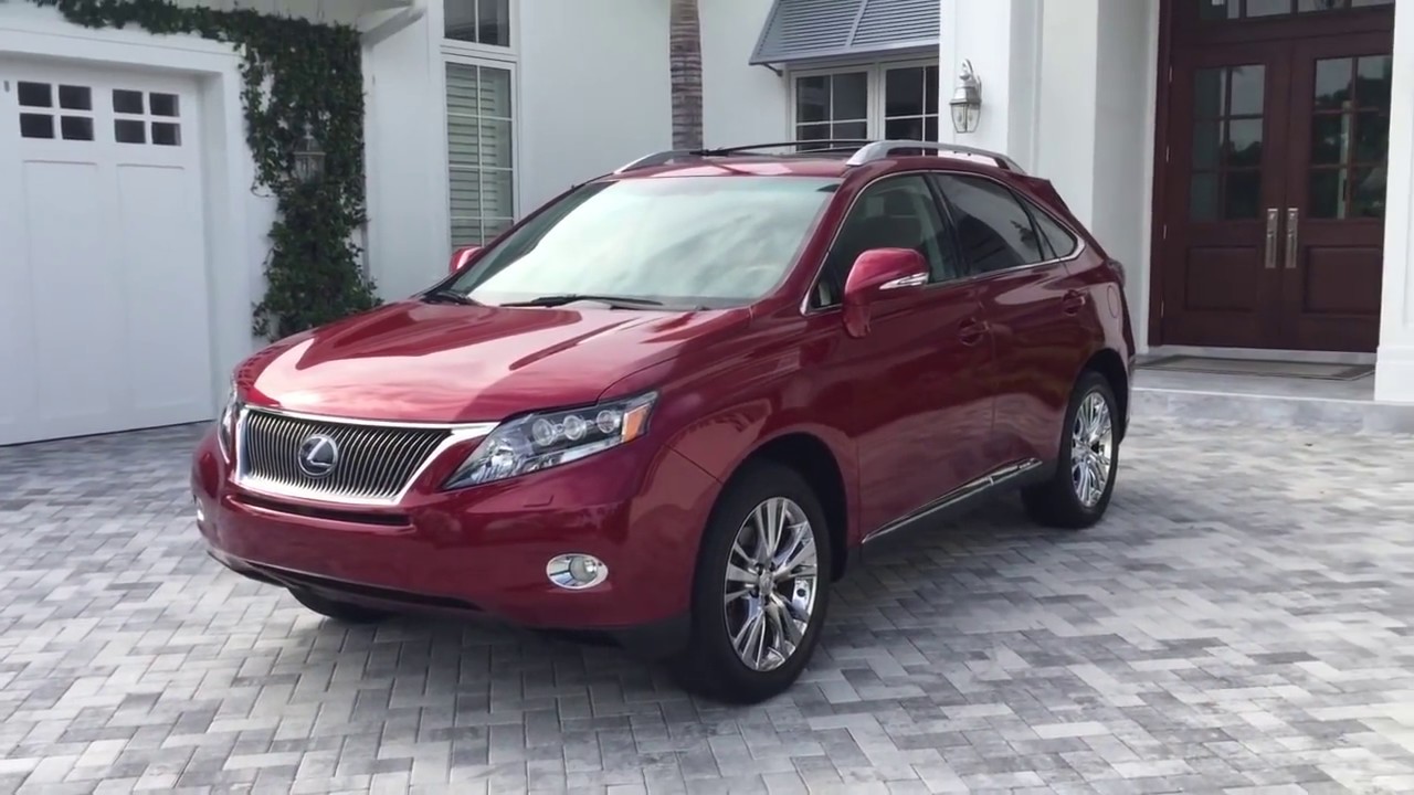 2012 Lexus Rx450h Luxury Awd Suv Review And Test Drive By Bill Auto Europa Naples