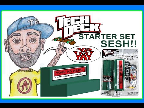 Tech Deck Starter Set Bench Sesh 3 10 17 Youtube