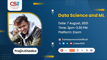 Data Science and ML Session by Mr. Prajin Khadka | CSITAN Purwanchal