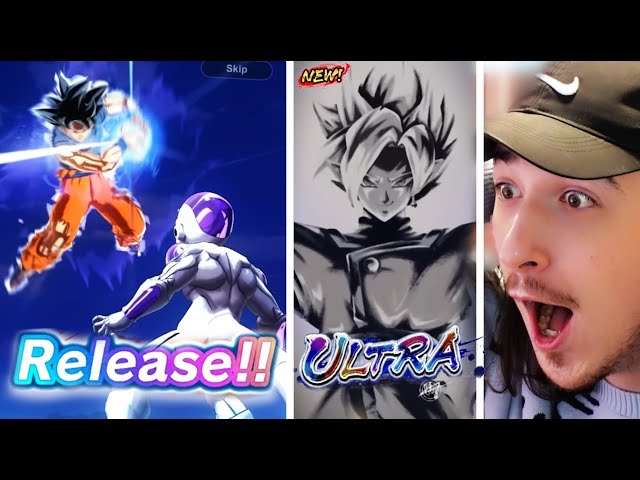 Reacting to NEW Custom Summon Animations and ULTRA in Dragon Ball Legends class=