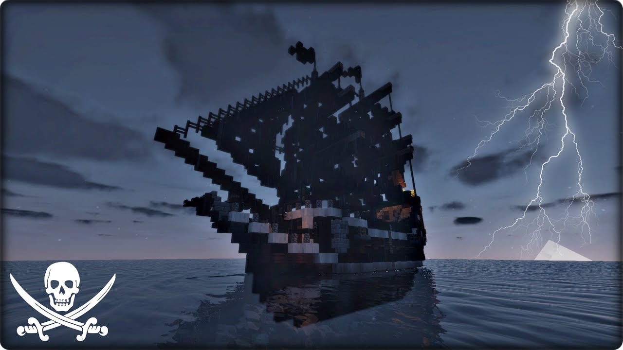 マインクラフト 海賊船を建築してみる 海賊船の作り方 Youtube