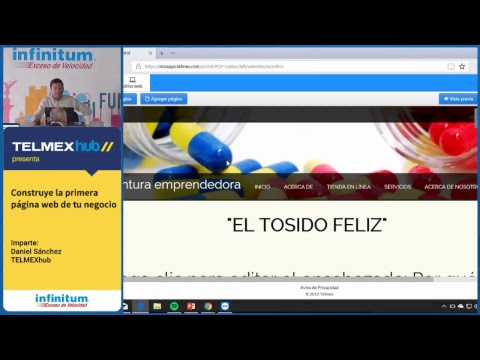 Construye la primera página web de tu negocio