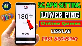 connect original 5g internet in any phone using secret new apn settings | all network apn setting screenshot 4