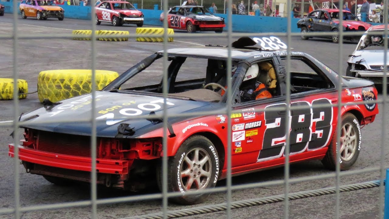 Unlimited Back To Basics Bangers Plus Junior Bangers Aldershot Raceway 17/10/2021