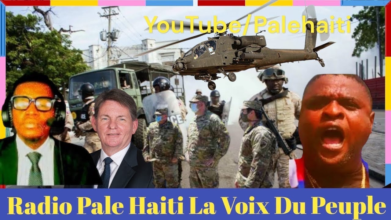 06 MAR/SA PASE AYITI GWO JODI VANDREDI A,GWO ELIKOPTÈ AMERIKEN, ANPIL AYISYEN REYAJI,SOLDA ETRANJE