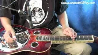 the delta blues - for dobro - lessons with troy