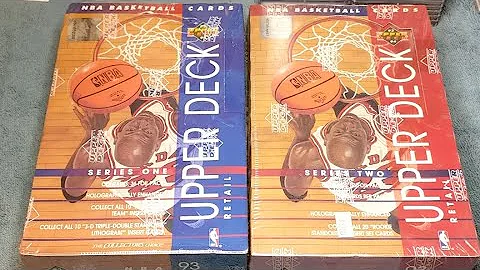 1993-94 Upper Deck 🏀 Series 1 & 2 Box Opening! Jordan?