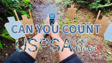 USPSA Classifier CM 06-03 "Can You Count" - Carry Optics