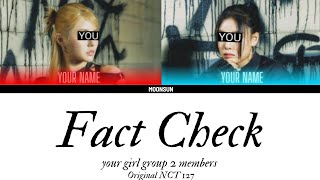 FACT CHECK - your girl group 2 members (NCT 127) color coded lyrics Resimi