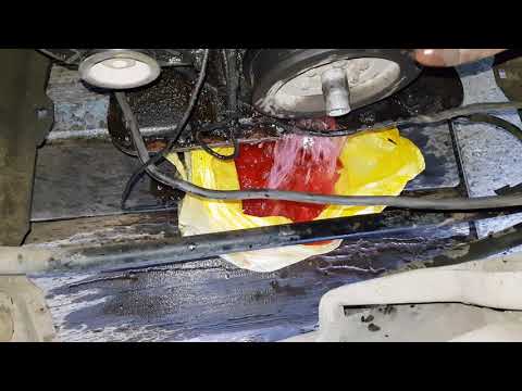 Как слить антифриз с двигателя opel omega