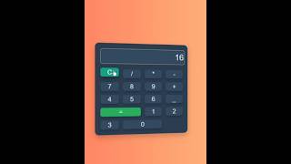 3D Calculator with ( HTML - CSS - JavaScript) #coding