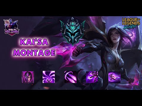 Kai'sa LoL Wildrift Montage #2 | Liên Minh Huyền Thoại Tốc Chiến | Giáo Sư Tốc Chiến