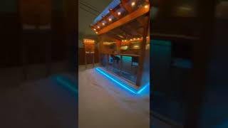 My backyard bar