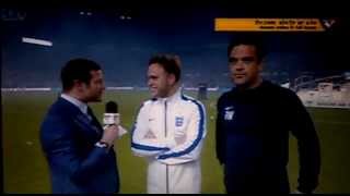 Olly Murs - Soccer Aid 2014, interview after match