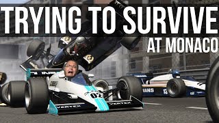 Trying To Survive An Online Race At Monaco