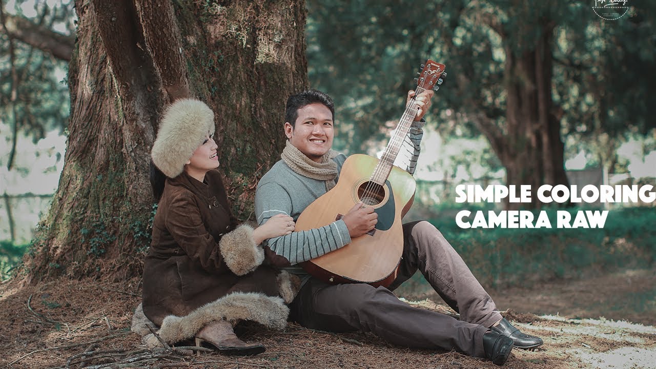 SIMPLE COLORING WITH ACR | PHOTOSHOP CC TUTORIAL PREWEDDING - YouTube
